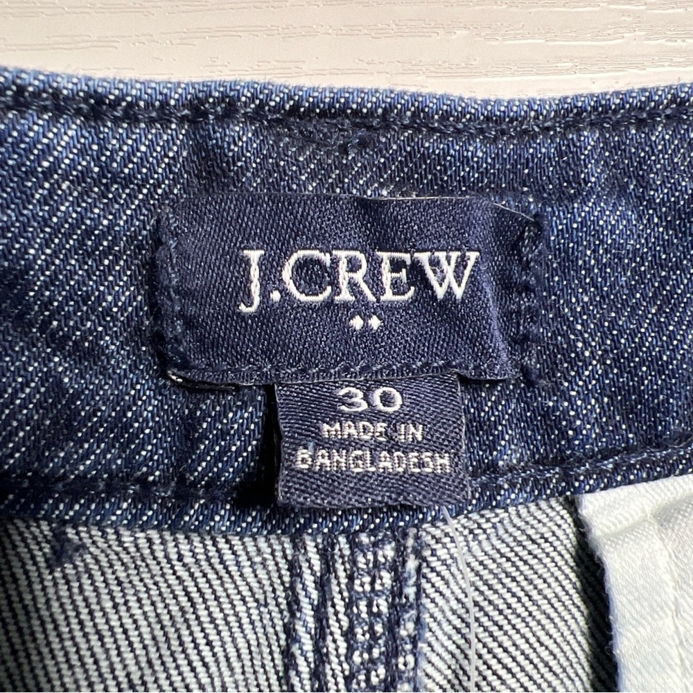 J Crew Pleated Trouser Jean Womens 30 Wide Leg Full Length New - Picture 3 of 16